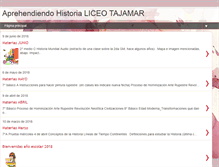 Tablet Screenshot of fuentesparalahistoria.blogspot.com