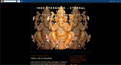 Desktop Screenshot of inde-eternelle.blogspot.com
