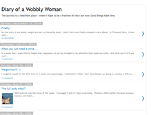 Tablet Screenshot of diaryofawobblywoman.blogspot.com