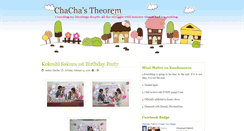 Desktop Screenshot of chamyen.blogspot.com