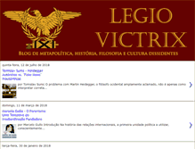 Tablet Screenshot of legio-victrix.blogspot.com