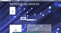 Desktop Screenshot of between-thesheets.blogspot.com