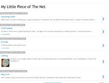 Tablet Screenshot of littlepieceofthenet.blogspot.com