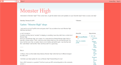 Desktop Screenshot of monsterhighhangout.blogspot.com