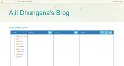 Desktop Screenshot of ajitdhungana.blogspot.com