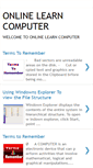 Mobile Screenshot of onlinelearncomputer86.blogspot.com