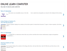 Tablet Screenshot of onlinelearncomputer86.blogspot.com