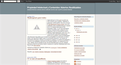 Desktop Screenshot of copyleft-contenidos-abiertos.blogspot.com
