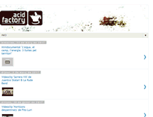 Tablet Screenshot of acidfactorynet.blogspot.com