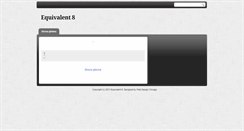 Desktop Screenshot of equivalent8.blogspot.com