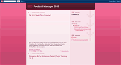 Desktop Screenshot of footballmanager2010-tr.blogspot.com