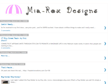 Tablet Screenshot of miaroxdesigns.blogspot.com