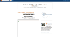 Desktop Screenshot of kreative-images.blogspot.com
