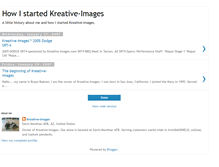 Tablet Screenshot of kreative-images.blogspot.com