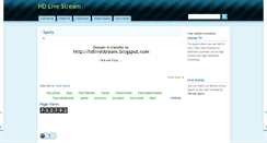 Desktop Screenshot of hdlivestreamz.blogspot.com