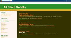 Desktop Screenshot of everythingrobotic.blogspot.com