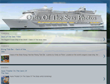 Tablet Screenshot of oasisoftheseasphotos.blogspot.com