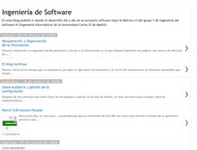 Tablet Screenshot of ingenieriadesoftwareiii.blogspot.com