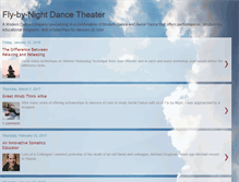 Tablet Screenshot of flybynightdance.blogspot.com