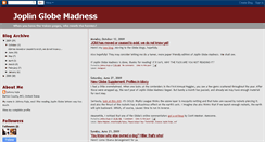 Desktop Screenshot of joplinglobemadness.blogspot.com