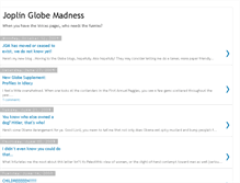 Tablet Screenshot of joplinglobemadness.blogspot.com