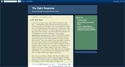 Desktop Screenshot of abarightresponse.blogspot.com