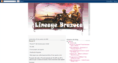 Desktop Screenshot of lineagebrazuca.blogspot.com