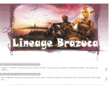 Tablet Screenshot of lineagebrazuca.blogspot.com