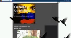 Desktop Screenshot of culturasociocolombiana.blogspot.com