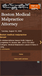 Mobile Screenshot of boston-medical-malpractice-attorney.blogspot.com
