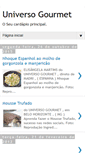 Mobile Screenshot of portaluniversogourmet.blogspot.com