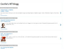 Tablet Screenshot of cecilieikt.blogspot.com