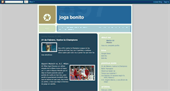 Desktop Screenshot of joga-bonito.blogspot.com