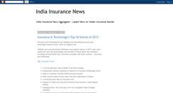 Desktop Screenshot of indiainsurancebytes.blogspot.com