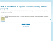 Tablet Screenshot of how-to-track-passport-delivery.blogspot.com