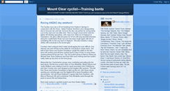 Desktop Screenshot of mountcleartrainingbunch.blogspot.com