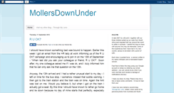 Desktop Screenshot of mollersdownunder.blogspot.com