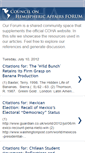Mobile Screenshot of cohaforum.blogspot.com