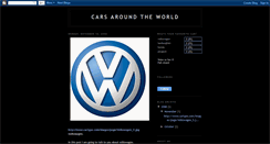 Desktop Screenshot of cars-around-the-world.blogspot.com