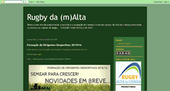 Desktop Screenshot of altarugby.blogspot.com