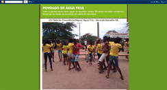Desktop Screenshot of povoadodeaguafria.blogspot.com