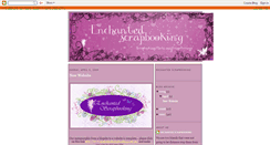 Desktop Screenshot of enchantedscrapbooking.blogspot.com