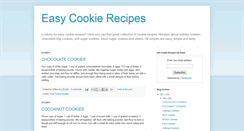 Desktop Screenshot of easycookie-recipes.blogspot.com