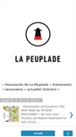 Mobile Screenshot of lapeuplade.blogspot.com