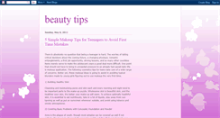 Desktop Screenshot of beautytipsiinfo.blogspot.com