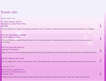 Tablet Screenshot of beautytipsiinfo.blogspot.com