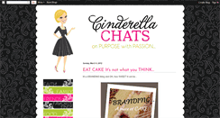 Desktop Screenshot of cinderellachats.blogspot.com