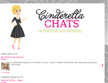 Tablet Screenshot of cinderellachats.blogspot.com