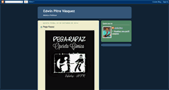 Desktop Screenshot of edwinpitre.blogspot.com