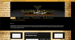 Desktop Screenshot of bayithhatorah.blogspot.com